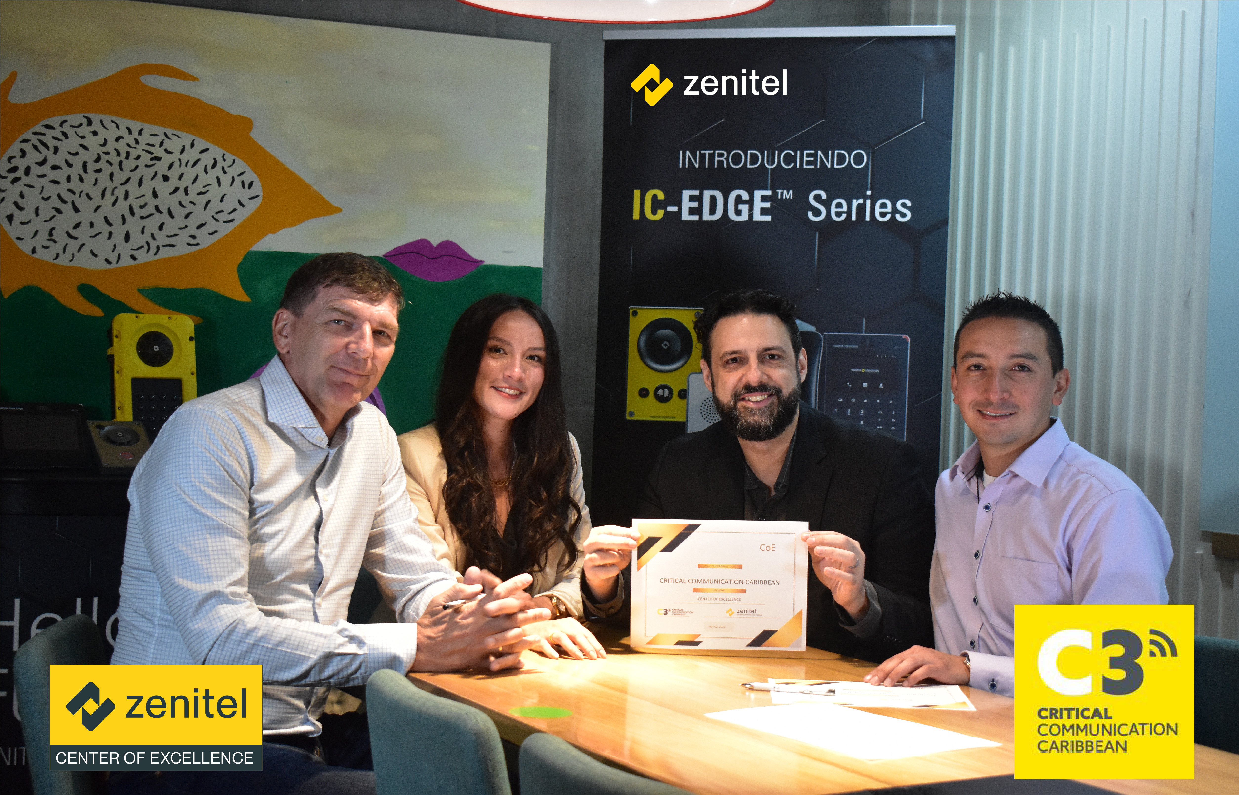 C3 News announces Zenitel Center of Excellence