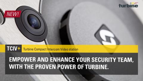 Zenitel TCIV+ Turbine Compact Intercom with Video ONVIF-compliant